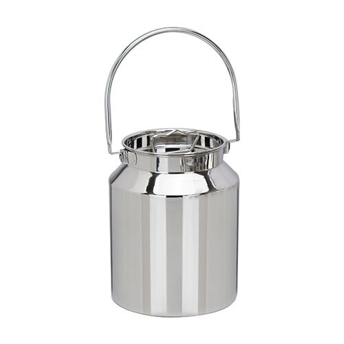 stainless steel milk can