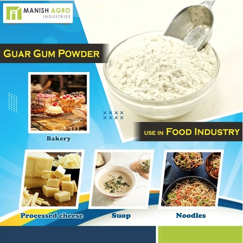 Food Grade Guar Gum Powder 5000 Viscosity