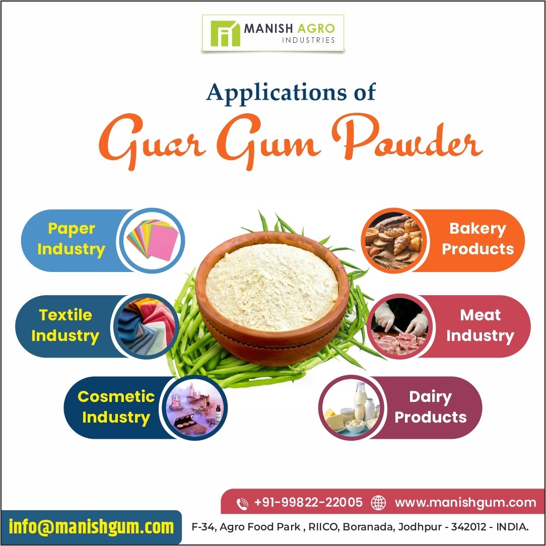 Food Grade Guar Gum Powder 5000 Viscosity