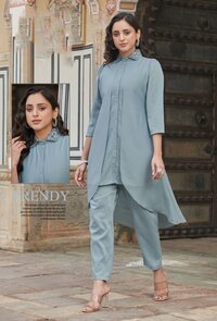 Stitched Gajji Silk Cord Set Collection Kurti