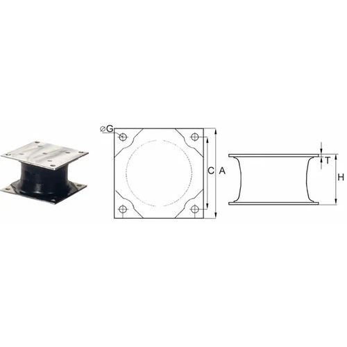 Buffer Rubber Mounts