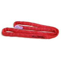 Nylon Round Sling - Color: Red