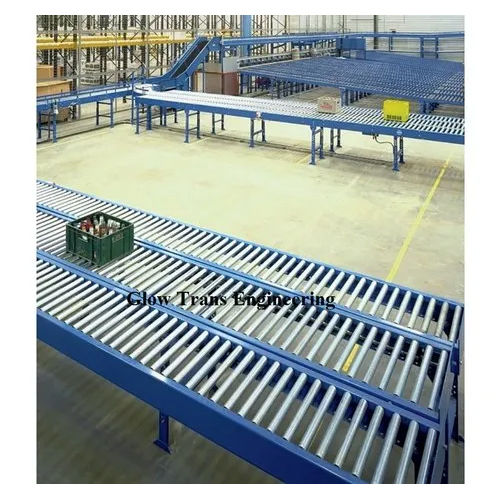 Blue Pallet Conveyor