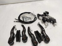 BICYCLE  V BRAKE  FULL SET (ARMS LEVERS WIRE )