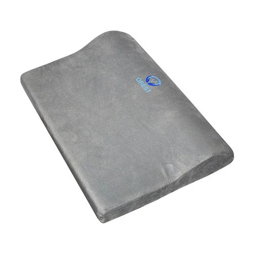 Gray Ortho Memory Foam Cervical Pillow