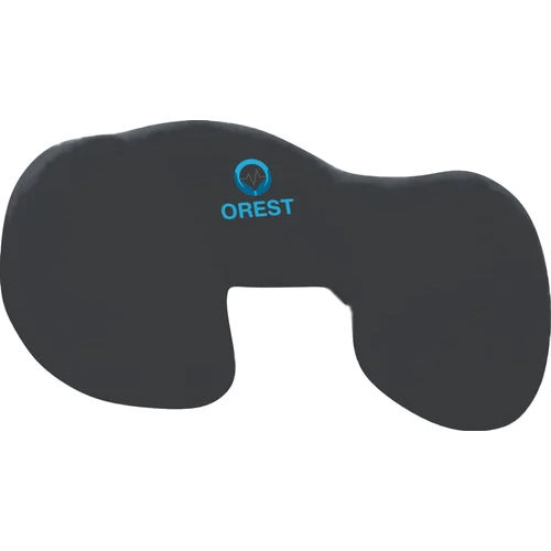 Black Ortho Neck Rest Cervical Pillow