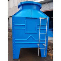 Frp Cooling Tower - Metal Build, Different Sizes Available, Blue Color | New Condition, Industrial Application, Warranty Included