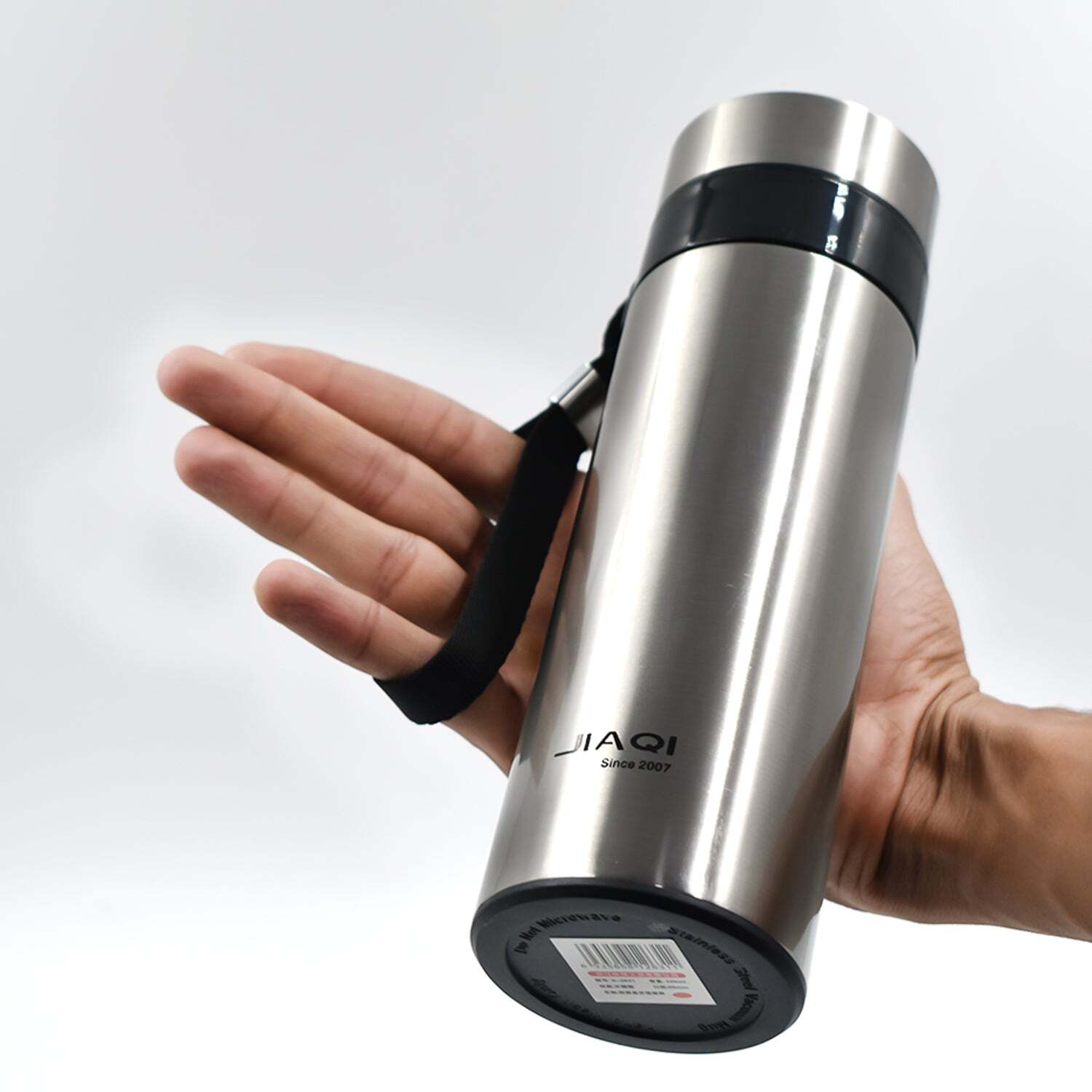 STAINLESS STEEL BOTTLES 400ML APPROX. FOR STORING WATER AND SOME OTHER TYPES OF BEVERAGES ETC (6416)