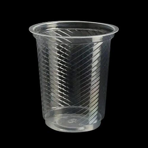 250ml Spiral Disposable Glass