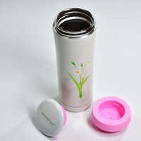 600ML PLAIN PRINT STAINLESS STEEL WATER BOTTLE FOR OFFICE HOME GYM OUTDOOR TRAVEL HOT AND COLD DRINKS (6445)