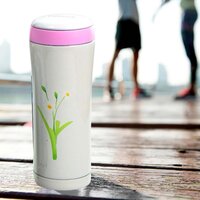 600ML PLAIN PRINT STAINLESS STEEL WATER BOTTLE FOR OFFICE HOME GYM OUTDOOR TRAVEL HOT AND COLD DRINKS (6445)