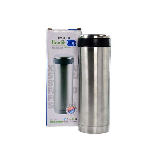 450ML STAINLESS STEEL WATER BOTTLE FOR MEN WOMEN KIDS THERMOS FLASK REUSABLE LEAK-PROOF THERMOS STEEL FOR HOME OFFICE GYM FRIDGE TRAVELLING (6446)