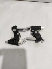 BICYCLE BREAK LEVERS ALLOY 3 FINGERS SLIVER