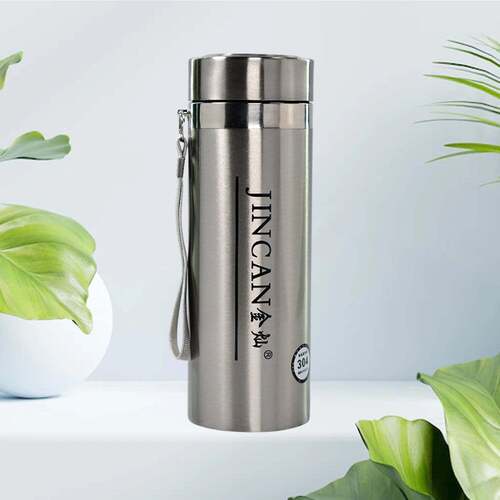 350ML STAINLESS STEEL WATER BOTTLE FOR MEN WOMEN KIDS THERMOS FLASK REUSABLE LEAK-PROOF THERMOS STEEL FOR HOME OFFICE GYM FRIDGE TRAVELLING (6447)