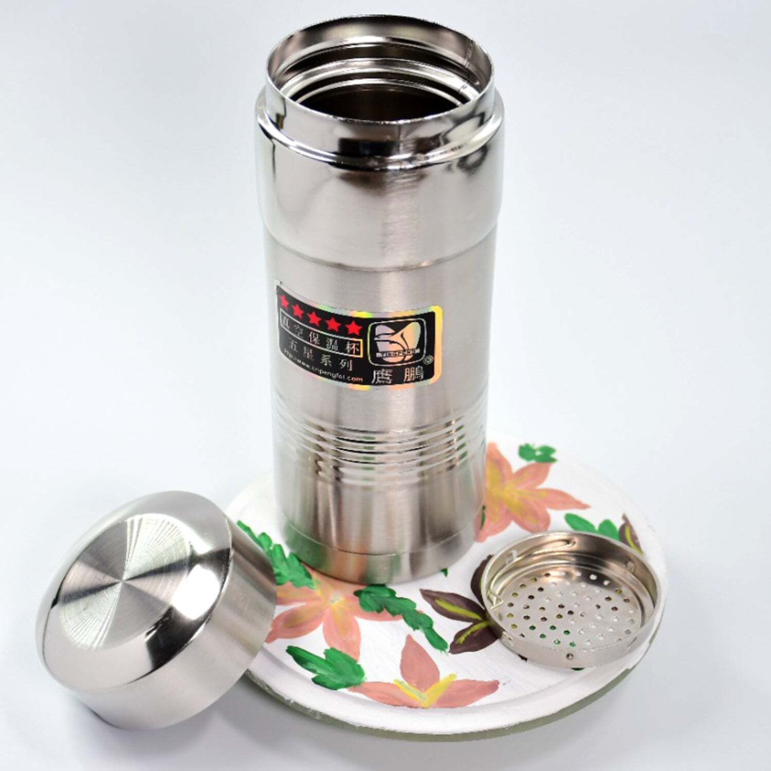 380ML STAINLESS STEEL WATER BOTTLE FOR MEN WOMEN KIDS THERMOS FLASK REUSABLE LEAK-PROOF THERMOS STEEL FOR HOME OFFICE GYM FRIDGE TRAVELLING (6449)