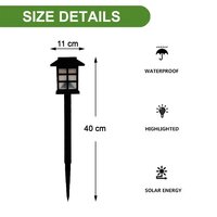 SOLAR GARDEN LIGHTS 2 PCS