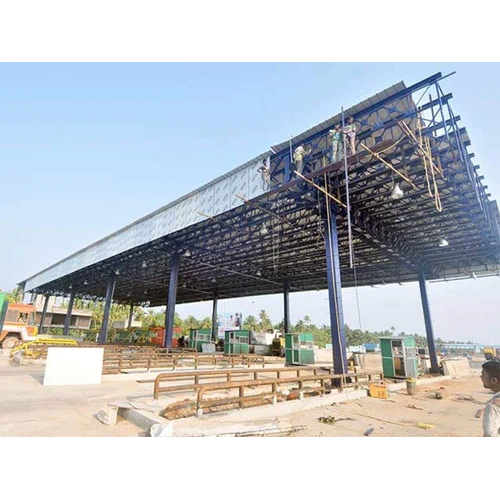 Steel Toll Plaza Structure