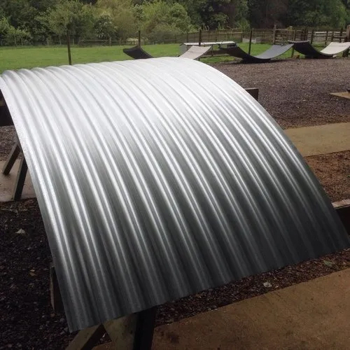 Curved Corrugated Sheets