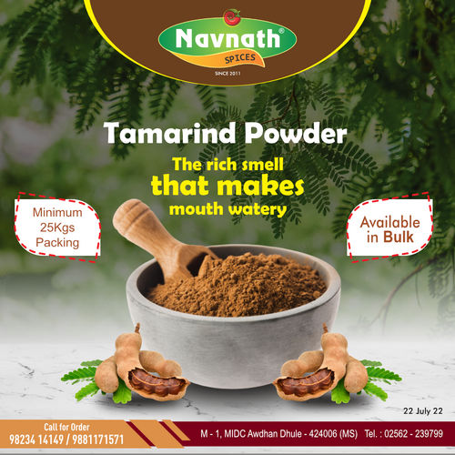 Dehydrated Tamarind Powder (Gold)