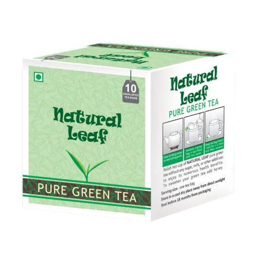 10 Envelope Green Tea Bags Moisture (%): Nil