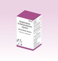 Butaphosphan And Methylcobalamin Injection - Liquid Form, 30 & 100 Ml | Recommended For Cattle, Pigs, Poultry, Pets, Treats Respiratory Infections