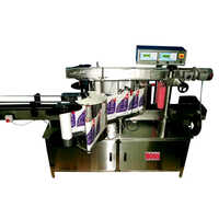 Front And Back Labeling Machine Application: Industrial