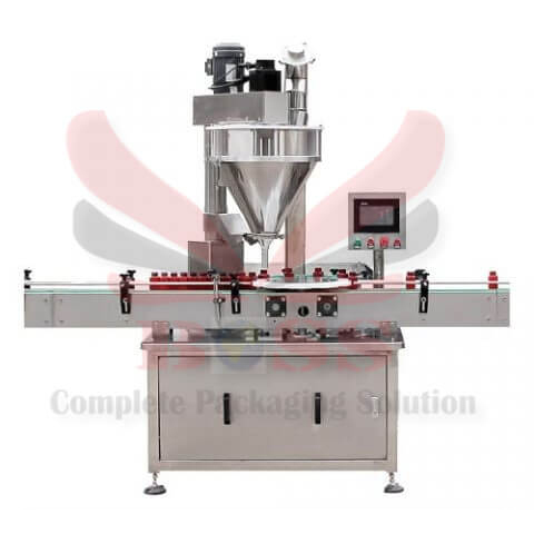 Single Head Auger Type Powder Filling Machine
