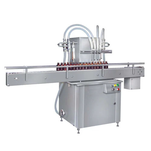 Stainless Steel Automatic Four Head Filling Machine