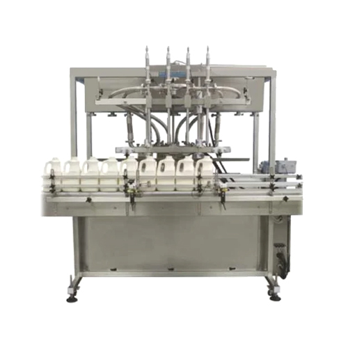 Servo Based Four Head Filling Machine