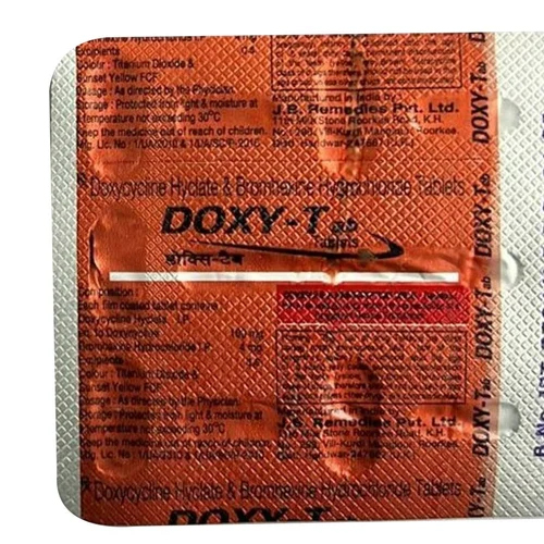 Doxycycline Bromhexine Hydrochloride Tablet