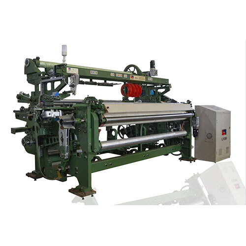 Textile Weaving Machine - Color: Green & White