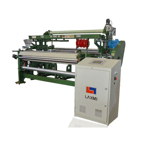 High Speed Flexible Electronic Jacquard Rapier Loom - Color: Blue & White