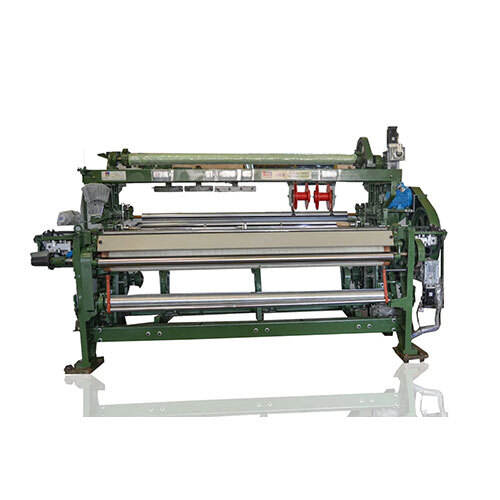 Double Beam Electronic Jacquard Rapier Loom - Color: Green