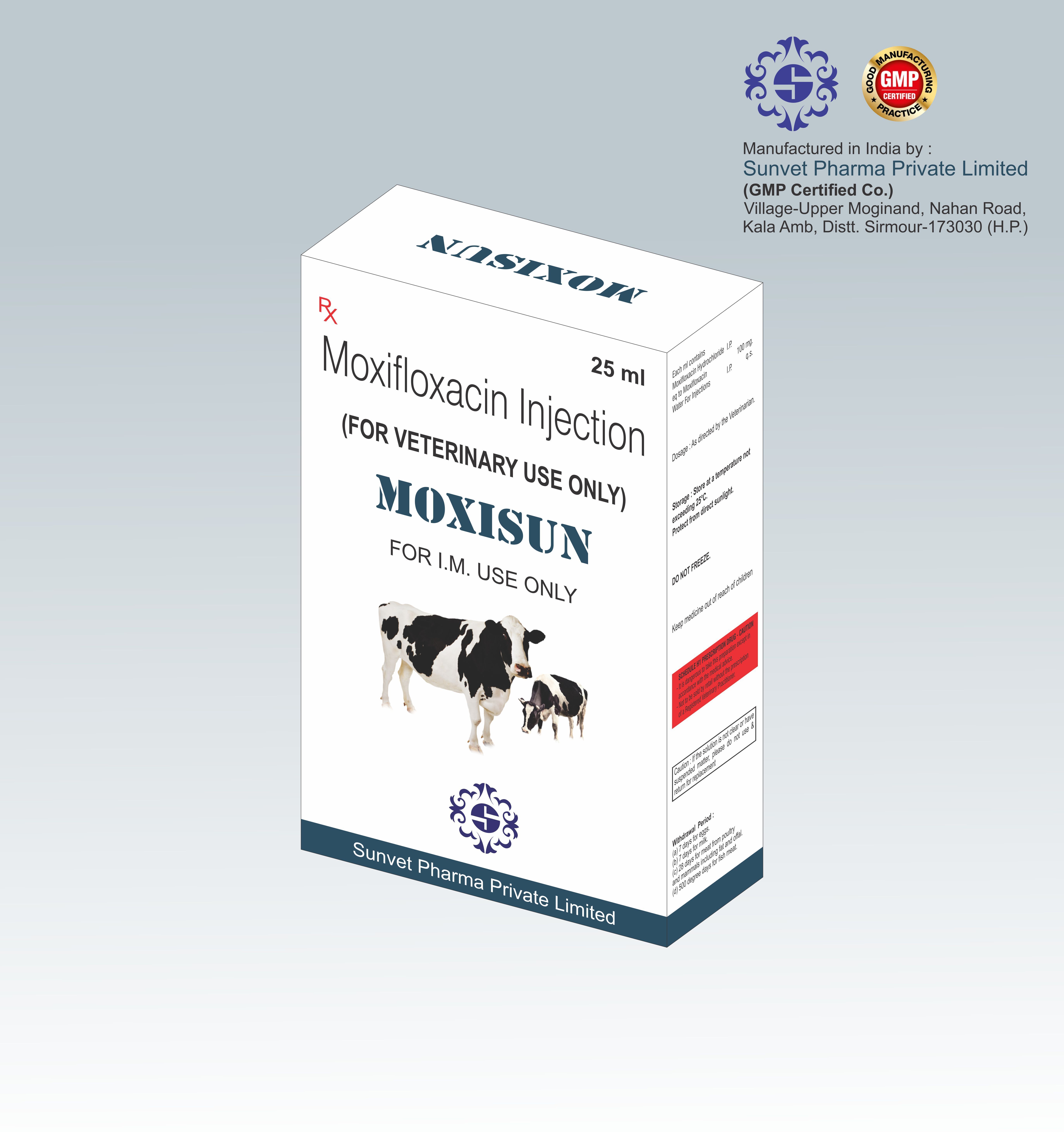 MOXIFLOXACIN VETERINARY INJECTION