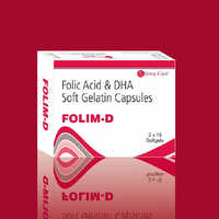Folic Acid And Dha Soft Gelatin Capsules