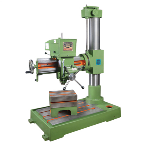 Auto Feed Radial Drill Machine - Iron Build, Semi-Automatic Operation | CNC Compatible, Computerized Precision Control