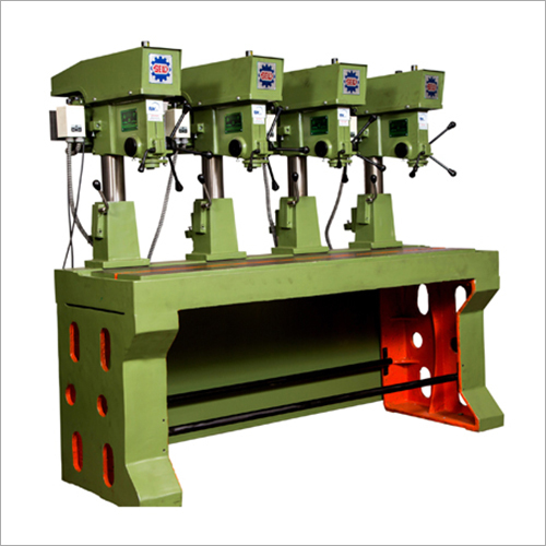 Semi-Automatic Gang Drill Machine