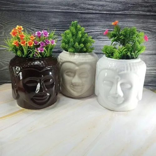 Buddha Ceramic Planter
