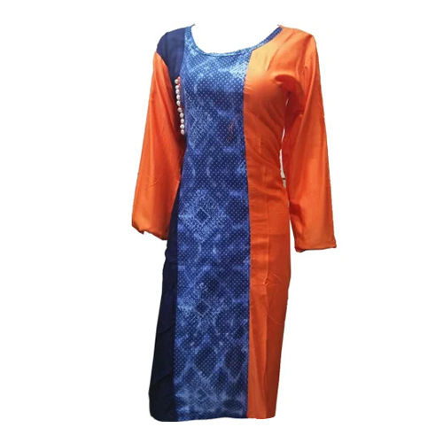 Ladies Full Sleeves Rayon Kurti