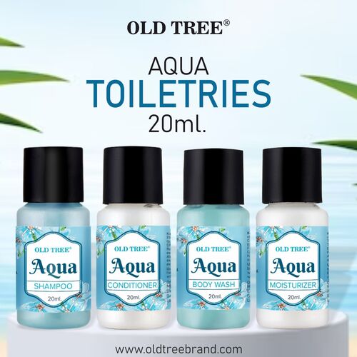 Old Tree Aqua Toiletries 20ml (Shampoo Conditioner Bathgel Moisturizer)