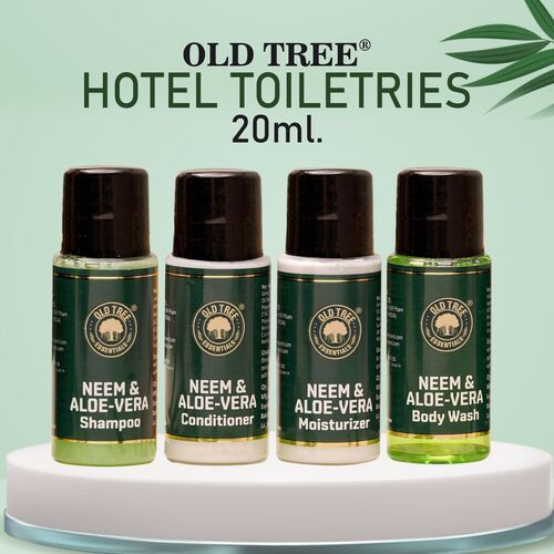Hotel Toiletries Kit 20ml  (Shampoo Conditioner Bath Gel Moisturizer)