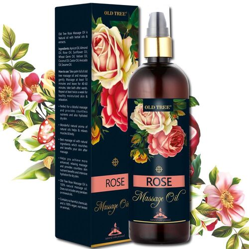 Old Tree Rose Body Massage Oil 250ml.