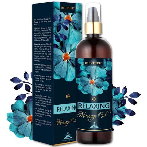 Relaxing Massage Oil 250Ml. - Application: Skin