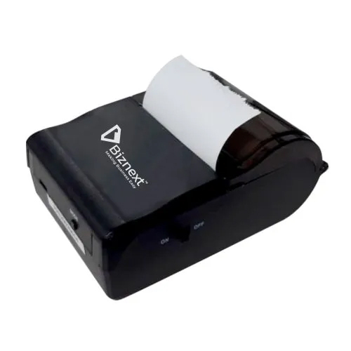 Biznext 58mm Portable Rechargeable Thermal Bluetooth Printer And USB Connectivity