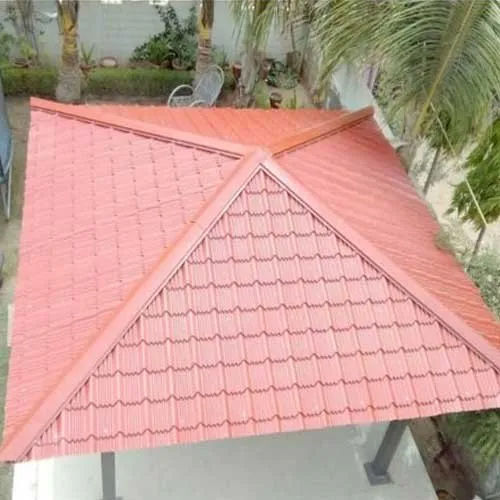 Plain Red Tiles Roofing Sheets