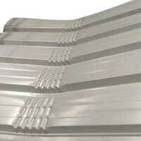 Plain Stainless Steel Ridge Curved Sheet