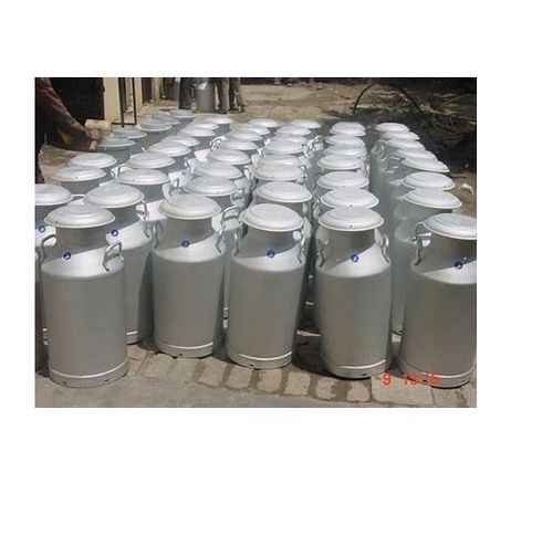 40 Liter Aluminium Milk Can - Color: Silver