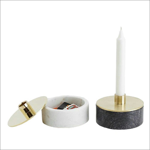 MCCH28 Marble Candle Holder