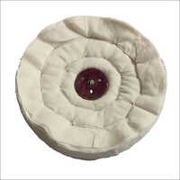 8 Cotton Buff Polishing Wheel - 8-inch Diameter, White Cotton Layers For Metalworking And Woodworking Finishing