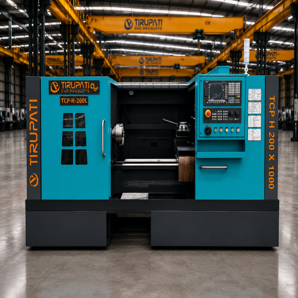 CNC LATHE MACHINE - TCP-HX-200-1000